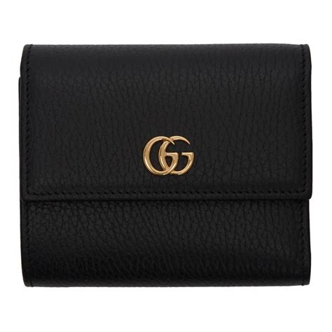 gucci tri fold wallet men's